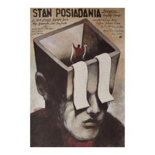 Inventory 1989 Polish B1 Film Poster For Sale