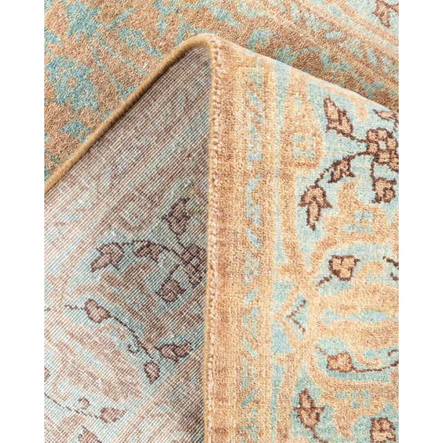 Mogul, One-of-a-Kind Hand-Knotted Runner Rug - Brown, 2' 7" x 13' 8" For Sale In New York - Image 6 of 8