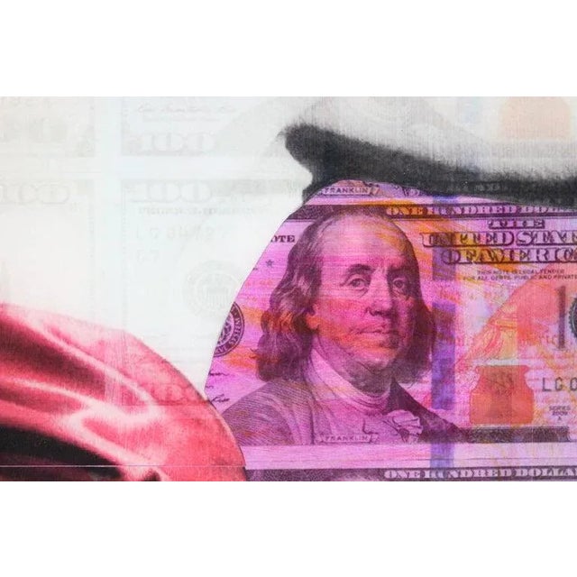 "Hollywood Marilyn Monroe" Contemporary Colorful Mixed-Media Collage by Jim Hudek For Sale In Houston - Image 6 of 8