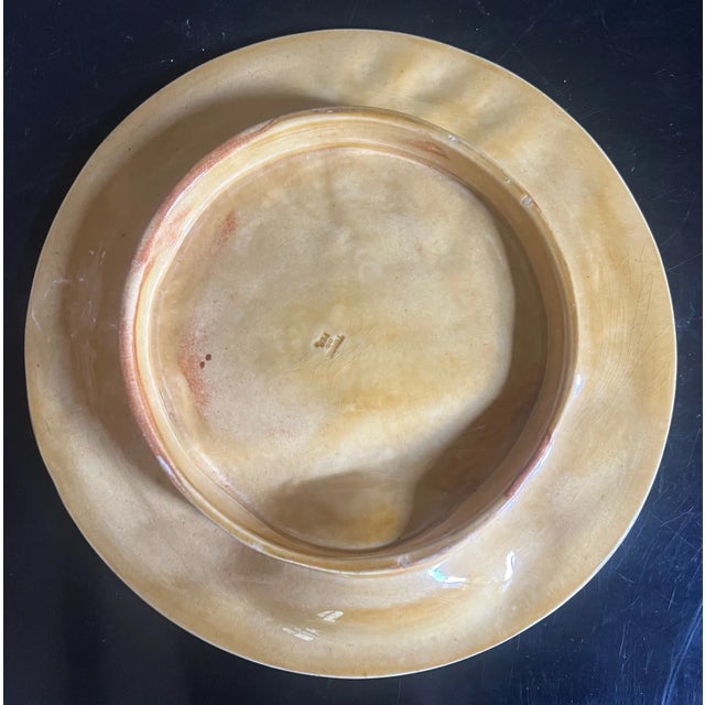 Creil Et Montereau French Majolica Asparagus Plate, 19th Century For Sale - Image 13 of 14