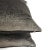 Brown Plush Velvet With Silver Metallic Pillow Cover For Sale - Image 4 of 7