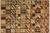 Boho Chic Gabbeh Brown/Green Wool Rug - 3'11'' X 5'7'' For Sale - Image 9 of 10