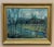 Hugo Carlberg, Obscured by Trees, 1920s-1940s, Oil on Canvas For Sale - Image 9 of 17