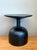 Black Vintage Modernist Black Wood Accent Table For Sale - Image 8 of 18