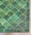 A new arrival. 100 % glazed square. Beautiful tamegrout green tile table. Fish scales design. An indoor / outdoor table of...