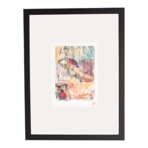 “Seated Figure” Monotype Print by Misato Pang