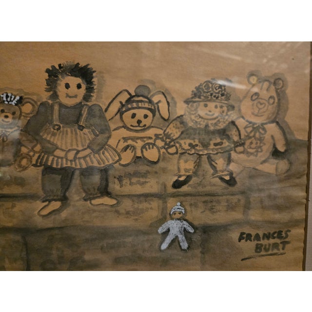 1990s Vintage Signed Art Featuring Raggaedy Ann & Friends For Sale - Image 5 of 6