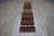 1980s Southwestern Red Striped Runner Kelim For Sale - Image 9 of 9