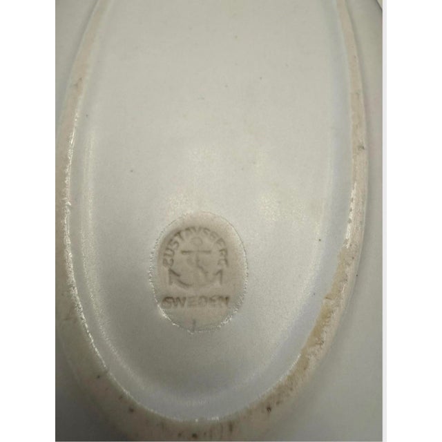Stig Lindberg Pongo Leaf Tray: Mid-Century Modern Scandinavian Pottery For Sale - Image 11 of 11