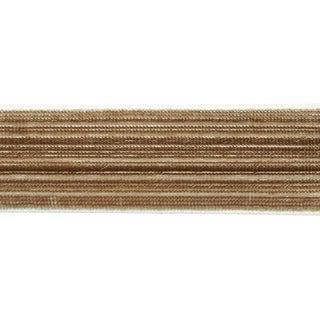 Schumacher Gaspard Velvet Tape Narrow Trim in Gold For Sale