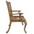 Wood Pair of George II-Style Hall Armchairs For Sale - Image 7 of 15