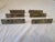 Mid-Century Modern 1950s 6 Brass Inlay Cabinet Pulls in the Style of Los Castillo For Sale - Image 3 of 13