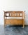19th century antique European country pine settle bench featuring a waxed natural finish, and a spacious lift lid storage...