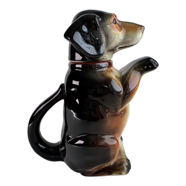 1930's Dachshund Pitcher For Sale