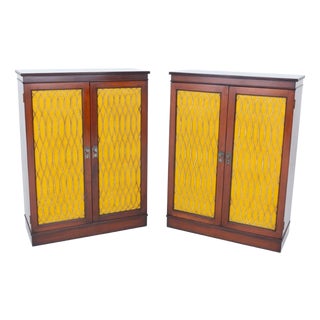 Regency Cabinets in Mahogany, 1880s, Set of 2 For Sale