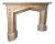 Antique Marble Gothic Revival Style Mantel For Sale