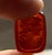 Beautiful pair of vintage carnelian intaglio gemstones featuring a classical female profile. Each rectangular stone is...