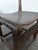 Brown Gothic Chairs in Oak and Studded Leather, Set of 8 For Sale - Image 8 of 14