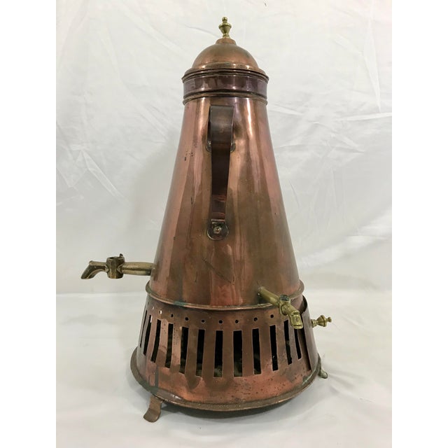 A lot of the White Russians ended up in France (after all they spoke the language) after the 1st World War. This copper...