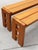Wood Large Midcentury Modern French Bench, 1970s For Sale - Image 7 of 10