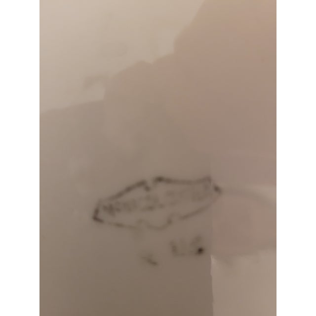 Japanese Vintage McNichol Blue Willow Divided Grill Plate, Set of 4 For Sale - Image 3 of 7