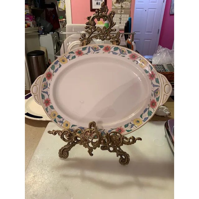 Vintage Pareek Large Platters - a Pair For Sale - Image 4 of 10