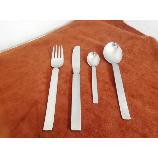 Mid-Century Modern Cutlery Set for 12 by Gio Ponti for Fratelli Calderoni, Italy, 1960s, Set of 54 For Sale - Image 3 of 17