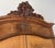 Antique French Carved Oak 2-Door Wardrobe For Sale - Image 4 of 14