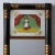 Traditional A Federal Eglomise Mirror, 19th Century For Sale - Image 3 of 5