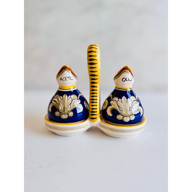 2000 - 2009 Sberna Deruta Hand-Painted Majolica Serving Collection — Special Commission, C. 2000s For Sale - Image 5 of 17