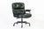 Mid-Century Modern Green Leather Time Life Office Chair by Eames for Herman Miller 1996 For Sale - Image 3 of 14