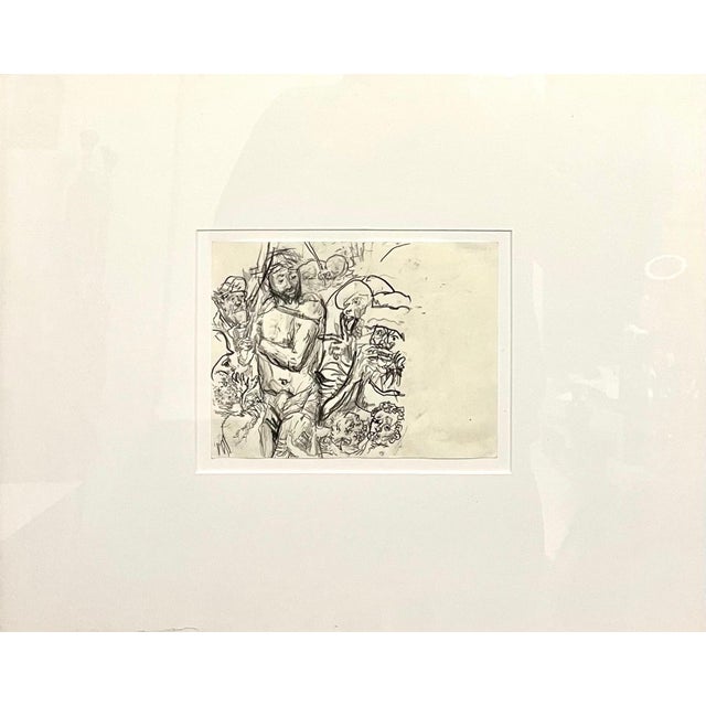 Erwin Pfrang, German (b. 1951) Graphite, Colored Pencil on paper Framed 20.5/8 X 16.5/8 sheet 6 X 7.75 Erwin Pfrang (born...
