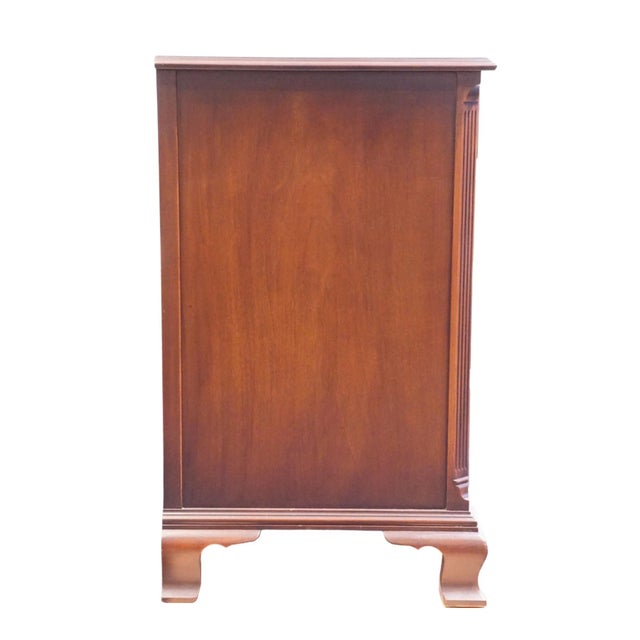 Kindel Furniture Solid Mahogany Traditional Style 45" Four Drawer Chest 176-2 - Oxford Finish For Sale - Image 10 of 12