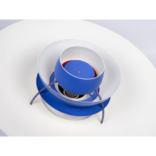 Blue Vintage Danish PH 5 Lamp by Poul Henningsen for Louis Poulsen, 1970s For Sale - Image 8 of 14