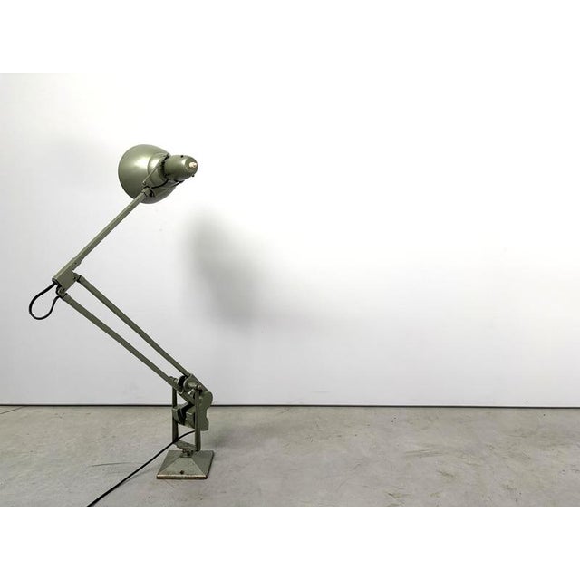 Articulated Workshop Light from Erpe, Belgium, 1950s For Sale - Image 4 of 15