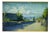 G. Pesa, Rural Landscape with Figures, 20th Century, Oil Painting on Panel, Framed For Sale