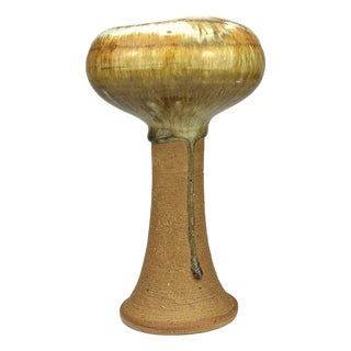 Mid-Century Modern Mushroom Ikebana Vase by Erik Graeser, Denmark, 1960s For Sale