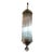 Skyscraper Vintage Art Deco Light Old Lamp Ceiling Hanging Chandelier Fixture Brass & Glass Rod Ship Light For Sale