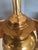 Metal Vintage Brass Lamps With Rams Head Motif - a Pair For Sale - Image 7 of 13