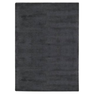 Modern Black Mohair Rug by Doris Leslie Blau For Sale