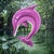 Sofía Cristina Jiménez, Pink Inflatable Dolphin in an Amazon Forest River Landscape, Acrylic Painting, 2025 For Sale - Image 10 of 10