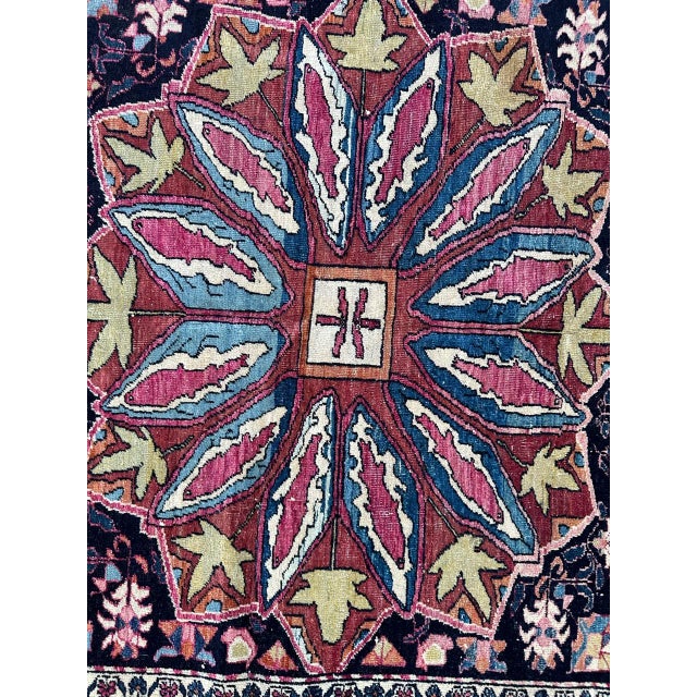 Antique Najaf Abad Rug, 1890s For Sale - Image 11 of 18