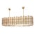Italian Tropical Gold Murano Glass Chandelier by Simoeng For Sale - Image 12 of 12