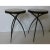 Mid-Century Modern Marble Top Side Tables 1990s - A Pair For Sale - Image 3 of 18