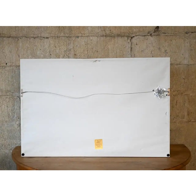 Wood John Velardi Sailboat at Sea Framed Pastels on Paper For Sale - Image 7 of 11