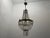 Vintage Bronze Crystal Basket Chandelier, 1960s For Sale - Image 11 of 12