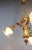 Small Antique Gilded Bronze Chandelier For Sale - Image 4 of 9