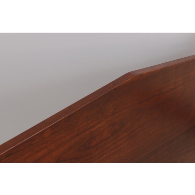 Wood Eldred Wheeler Full Size Cherry Rope Style Poster Canopy Bed For Sale - Image 7 of 14