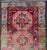 Measures: 3'10 x 7'0 Vintage Caucasian Kazak Rug with Triple Medallions in Pink and Green 3'10 x 7'0. Keivan Woven Arts/...