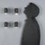 Set of four 1960s wall lamps characterized by a functional and understated design. Each lamp is made of enameled metal,...
